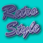 Buat tulisan 3D gaya retro