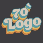 Font retro yang indah untuk tulisan stylish