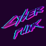 Generator teks cyberpunk: efek 3D