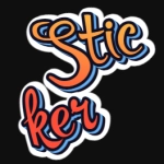Konstruktor stiker tulisan online