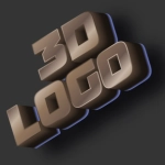 Font superhero 3D dengan efek indah