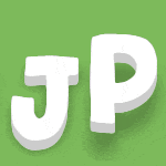 Font 3D dengan animasi lompat