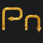 Teks Emas dengan Font arroterminal