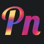 Tulisan Instagram gradient latar - Font Lobster