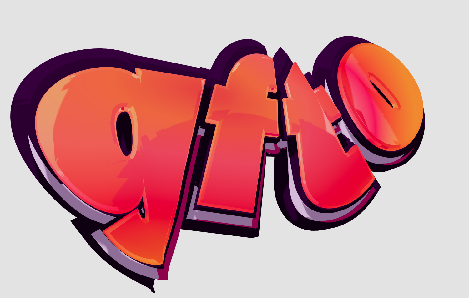 Buat tulisan dengan font grafiti game