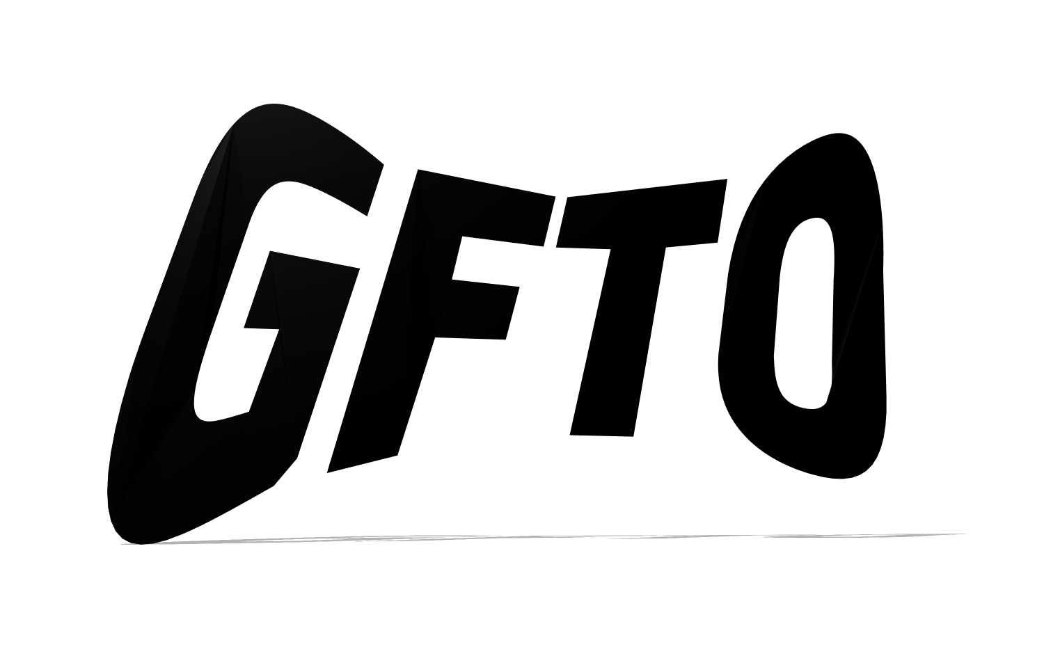 Buat teks dengan font bayangan yang indah