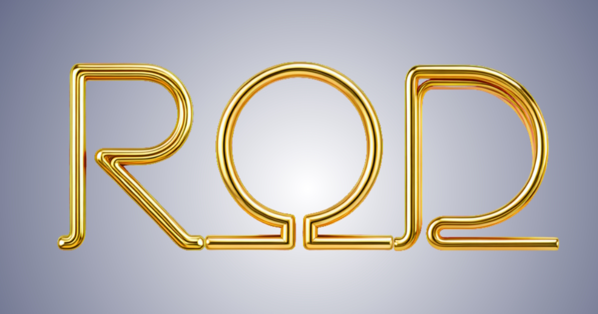 Neon emas: contoh pembuatan font 3D kontur dari pipa