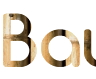 Buat teks online dengan latar bambu dari font Comfortaa
