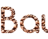 Konstruktor tulisan online: teks dari biji kopi dengan latar menarik - Font Comfortaa