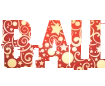 Font Indah dengan Berbagai Latar PNG