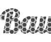Buat teks cantik dari huruf karbon - png Font Lobster