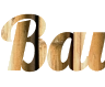 Buat teks online latar bambu - font Lobster yang cantik