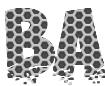 Font dengan latar PNG yang menarik