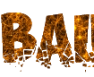 Font dengan latar PNG yang menarik