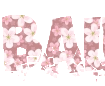 Font dengan latar PNG yang menarik