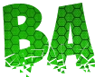 Font dengan latar PNG yang menarik