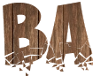 Font dengan latar PNG yang menarik