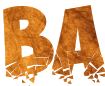 Font dengan latar PNG yang menarik