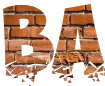 Font dengan latar PNG yang menarik