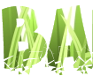 Font dengan latar PNG yang menarik