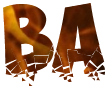 Font dengan latar PNG yang menarik