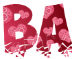 Font dengan latar PNG yang menarik