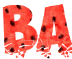 Font dengan latar PNG yang menarik