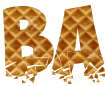 Font dengan latar PNG yang menarik