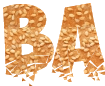 Font dengan latar PNG yang menarik