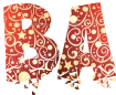 Font dengan latar PNG yang menarik